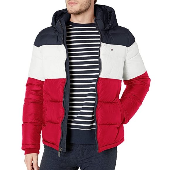 Tommy hilfiger windbreaker hot sale winter